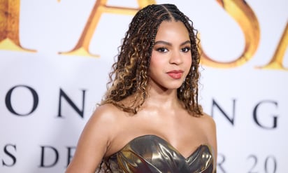 Blue Ivy Carter en la premier Disney Mufasa: The Lion King en el Teatro Dolby de Los Ángeles, California. Foto: EFE