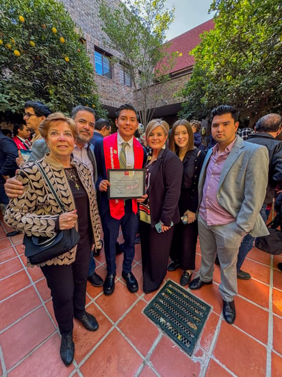 Sergio Luis Hurtado y familia.