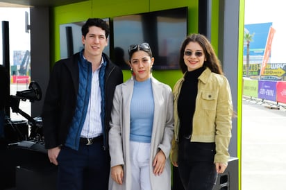 Raúl Domínguez, Estefanía Ramos y Areli Núñez (EL SIGLO DE TORREÓN / ENRIQUE CASTRUITA)
