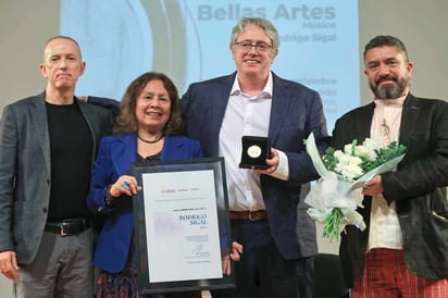 El compositor mereció la Medalla Bellas Artes 2024 gracias a su obra. Foto: El Universal/ Berenice Fregoso