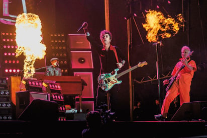 Green Day en el Festival Corona Capital 2024. Foto: El Universal/ Yaretzy M. Osnaya