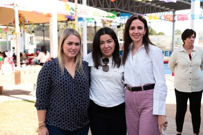 Fernanda Wolf, Cecilia Aguilar y Luisa Martínez (EL SIGLO DE TORREÓN / ENRIQUE CASTRUITA)
