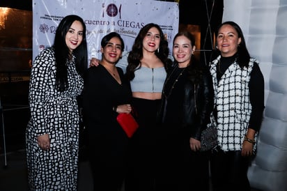 Melissa Hermosillo, Xomary Rodarte, Mariana Ibarra, Lluvia Rodríguez y Alicia Espinoza (EL SIGLO DE TORREÓN / ENRIQUE CASTRUITA)
