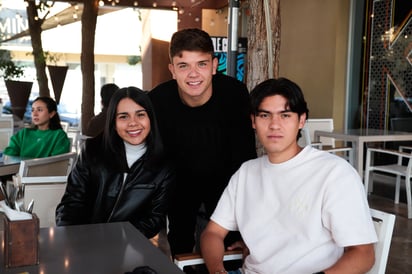 Cristina Pérez, Raúl Casas y Tahiel Jiménez (EL SIGLO DE TORREÓN / ENRIQUE CASTRUITA)
