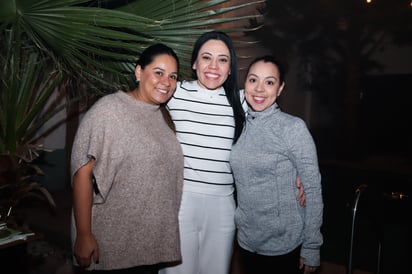 Ana Lu Espejel, Delia Domínguez y Michelle Otero (EL SIGLO DE TORREÓN / ENRIQUE CASTRUITA)
