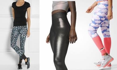 Leggins por Stella Mccartney. Fotos: adidas.