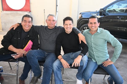 José Luis, Alejandro, Rodrigo y Luis David (EL SIGLO DE TORREÓN/RAMÓN SOTOMAYOR)
