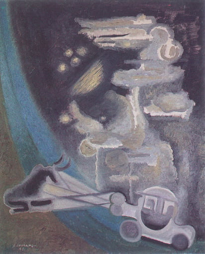 El viaje (1963). Imagen academiadeartes.org.mx