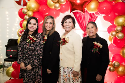 Araceli de Ruíz, Betzabe de Salas, Flora de Rojas y Mireya de Silos (EL SIGLO DE TORREÓN / ENRIQUE CASTRUITA)
