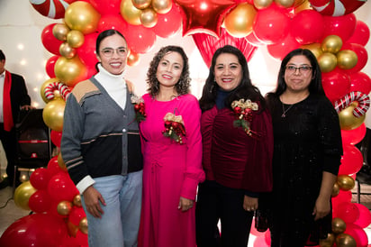 Mimi Palacios, Rocío Valenzuela, Rebeca Cariño y Sandra Vázquez (EL SIGLO DE TORREÓN / ENRIQUE CASTRUITA)
