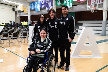 Luisa Montes, Ithan Ramírez, Victoria Ramírez y Javier Esparza (EL SIGLO DE TORREÓN / ENRIQUE CASTRUITA)
