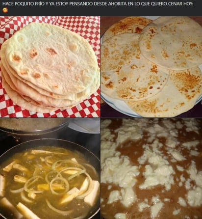 Tortillas de harina.