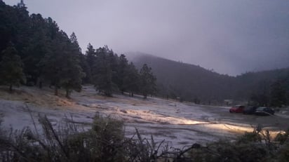 Bajas temperaturas en Arteaga.