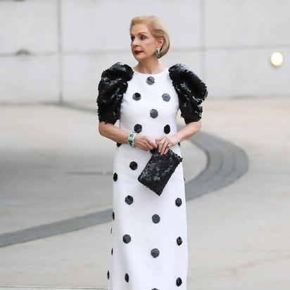 Carolina Herrera. Foto: Getty Images.