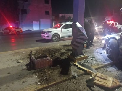 Accidente en bulevar Revolución de Torreón.