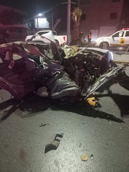 Accidente en bulevar Revolución de Torreón.