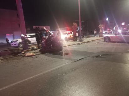 Accidente en bulevar Revolución de Torreón.