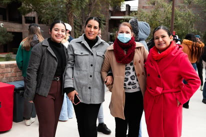 América Rosales, Fernanda Barrios, Ana Elisa Barba y Cristina Garza (EL SIGLO DE TORREÓN / ENRIQUE CASTRUITA)
