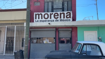 Sede de Morena vandalizada en Monclova.