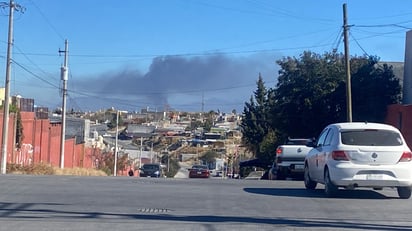 Incendio en Saltillo.