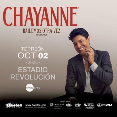 Chayanne en Torreón.