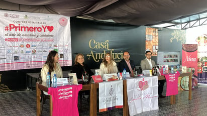 Conferencia-taller 'Primero yo, el arte de amarme y cuidarme' del Dia Internacional de la Mujer.