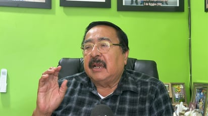 Javier Hernández del Ángel, secretario general de transportistas agremiados a la CTM en la Región Centro de Coahuila.