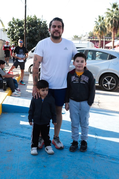 José Ávila, Andrés Ávila y Diego Ávila (EL SIGLO DE TORREÓN / ENRIQUE CASTRUITA)
