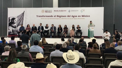 Foro 'Rumbo a la Construcción del Programa Nacional Hídrico.  (FERNANDO COMPEÁN)