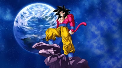 Goku SSJ 4 en Dragon Ball GT.