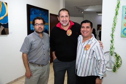 Carlos Nuñez, Alex Luna y José Legaspi (EL SIGLO DE TORREÓN / ENRIQUE CASTRUITA)
