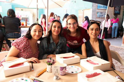 Sofi, Andrea Garza, Sofía Galindo y Danna Prieto (EL SIGLO DE TORREÓN / ENRIQUE CASTRUITA)
