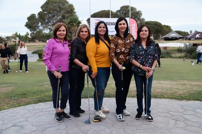 Laura, Olga, Rosi, Malena y Ceci.