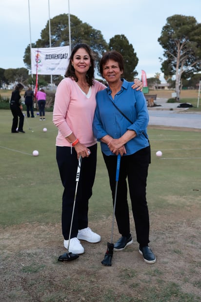 Katya González y Olga Guerra.