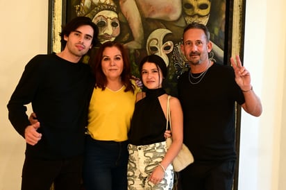 Pierre Boss, Roxana Maldonado, Regina Hernández y Rodolfo Boss.