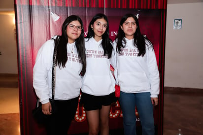 Ximena Martínez, Elizabeth Frías y Mariana Márquez (EL SIGLO DE TORREÓN / ENRIQUE CASTRUITA)
