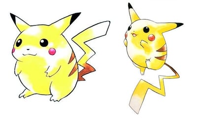 Pikachu, diseños originales (ESPECIAL)