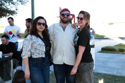 Mariel Berrieto, Luis González y Xanna Nilsson (EL SIGLO DE TORREÓN / ENRIQUE CASTRUITA)
