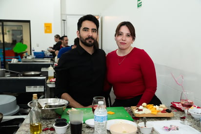 Ernesto Chávez y Michelle Zermeño