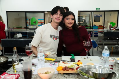 Ignacio Bañuelos y Samantha Campos