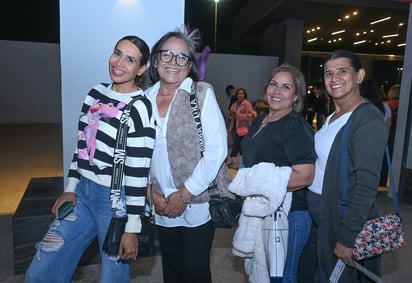 Tania, Conchis, Mary Carmen y Elsa (EL SIGLO DE TORREÓN/RAMÓN SOTOMAYOR)
