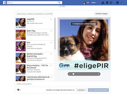 Marcos personalizados para foto de perfil en Facebook (ESPECIAL)