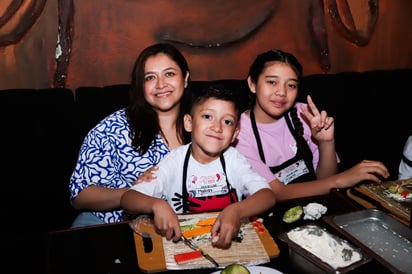 Diana, Matías y Ángela.