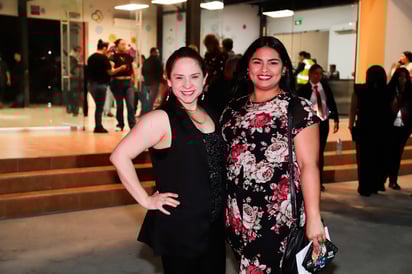Karina Valdez y Francis Gutiérrez.