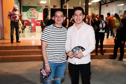 Isaac Perales y Christian Limón.