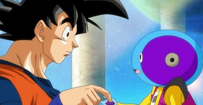 Zeno-Sama y Goku (DRAGON BALL)