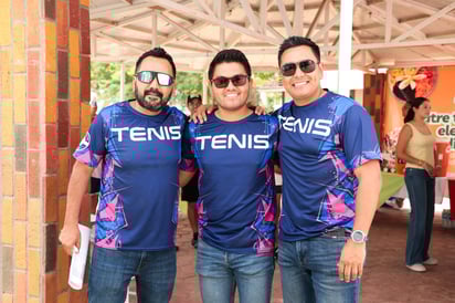 Juan Silva, Rafa Chávez y Armando de Lara.