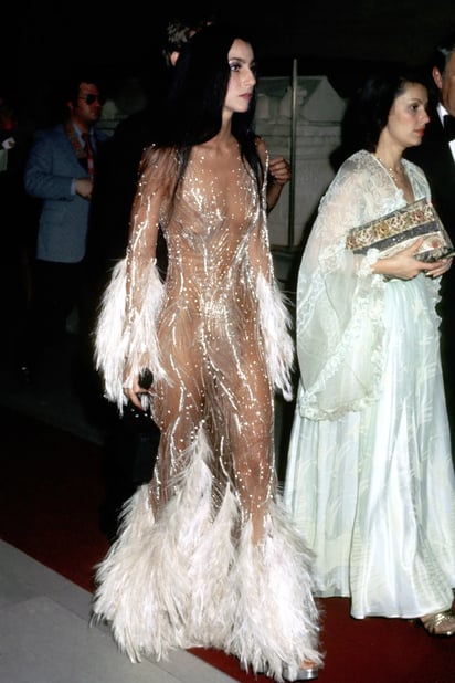 Cher en Met Gala 1974. Foto: WireImage
