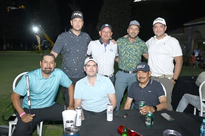 Luis Alberto Limón, Mario Pérez, Carlos Rivera, Antonio, Luis Payan, Abraham Velázquez y José M. Velázquez.