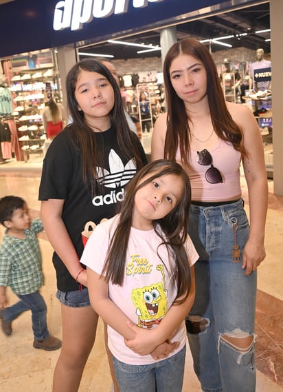Divany, Alexa y Arlette.